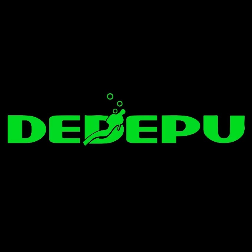 DEDEPU品牌潜水装备的LOGO