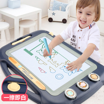Oversized childrens magnetic magnetic color graffiti board painting board baby home erasable dust-free small writing board
