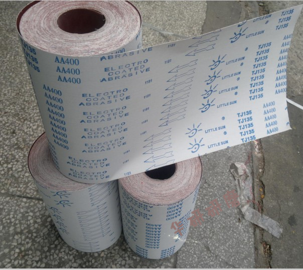 Small Sun TJ135 Sandcloth Roll Root Carved Wood Sculptures Polished Hand Ripping Soft Sand Cloth Abrasion Resistant Sandcloth