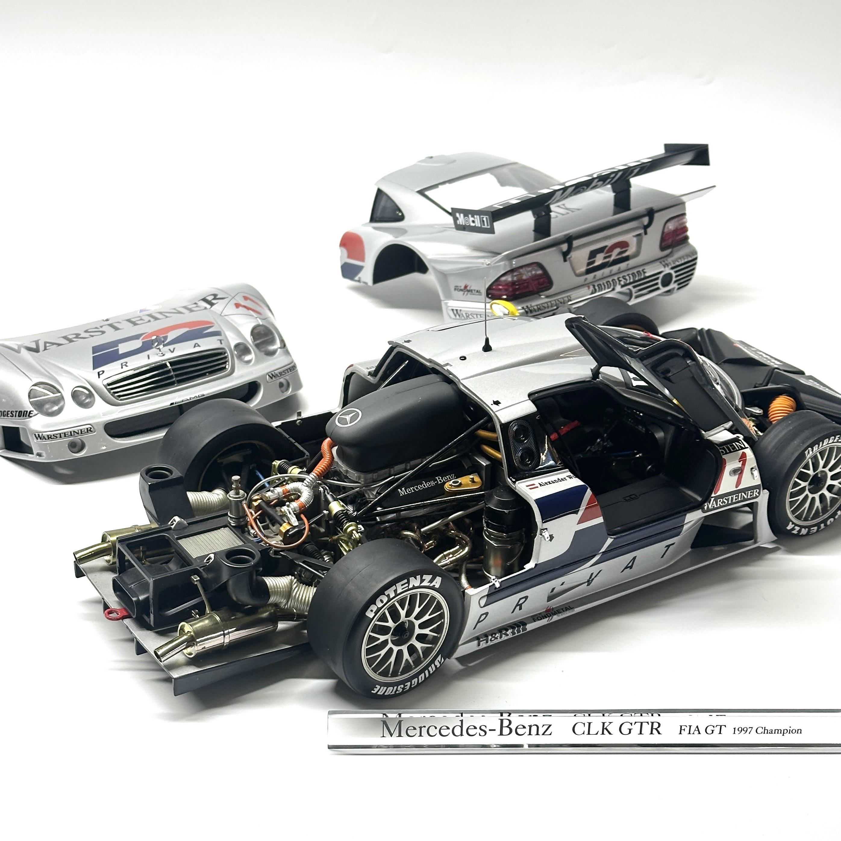 AUTOart奧拓賓士CLK GTR 限量合金全開1/12-淘寶Taobao | 天貓Tmall
