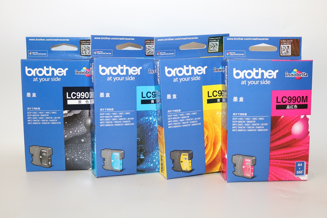 Original Brother LC990BK 990 MFC-250C 290 490CW 790 5890 6490 Ink cartridge