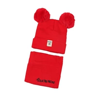 Красный шарф, 38-48см