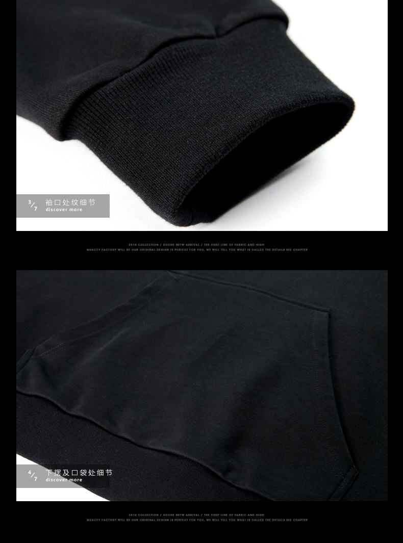 Sweatshirt homme UOOHE - Ref 3129175 Image 42