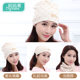ໝວກ Confinement summer ບາງໆພາກຮຽນ spring ຫລັງເກີດລູກແລະດູໃບໄມ້ລົ່ນຝ້າຍຝ້າຍບໍລິສຸດຫມວກແມ່ຖືພາແມ່ຍິງຖືພາ headscarf ແມ່ຍິງ windproof summer ພາກຮຽນ spring