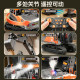 Alloy Remote Control Excavator Toy for Boys, Three-In-One Excavator Toy Car, Large Dump Truck Engineering Vehicle for Children Aged 3 Years and Above