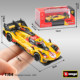 1:64 Scale Ferrari 499P Racing Car Model, Le Mans Champion Alloy Car, Collectible Ornament for Boys, Ye Yifei