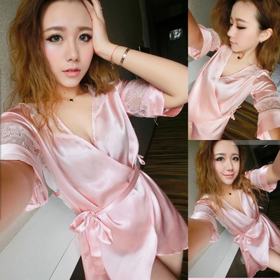 Đặc biệt đồ ngủ cô gái mùa hè ren sexy dễ thương hào phóng dây đeo nightdress để tăng băng lụa thời trang lụa dịch vụ nhà