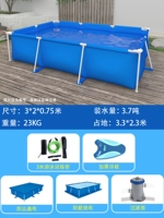 Решетчатая стена 3 метра [тренировочный пояс + плавучая доска + защитная ткань + фильтрующий насос] утолщенная сетка