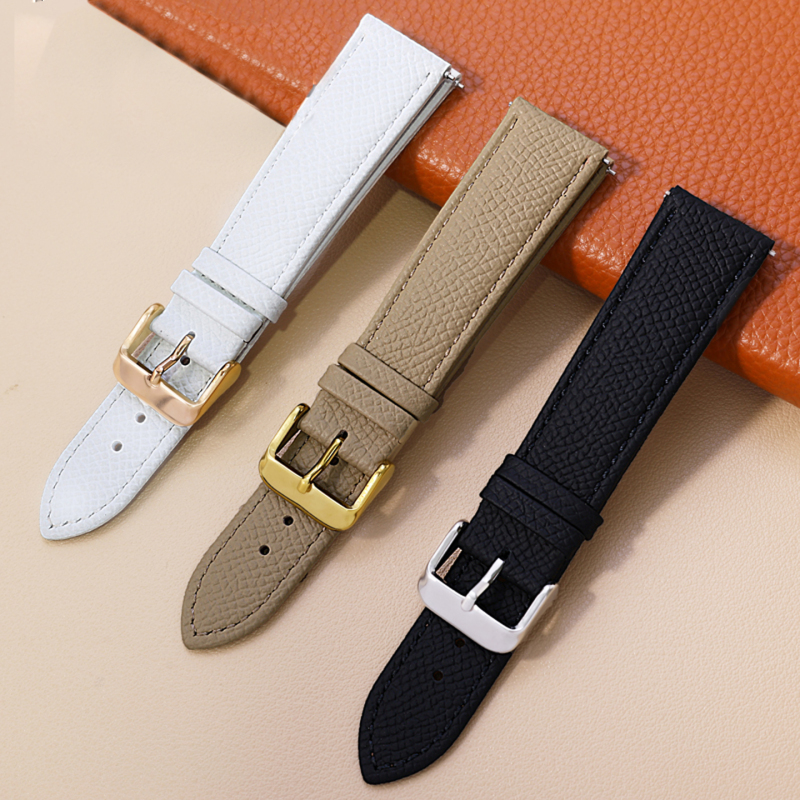 Suitable for Samsung Watch Watch7/6/5Pro Original Genuine Leather Galaxy Watch6 Special Strap Accessories