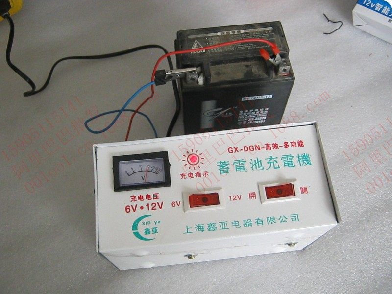 Locomotive charging motor 6V12V Ferris battery charger battery charger battery charger storage battery charger