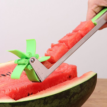 Windmill watermelon cut