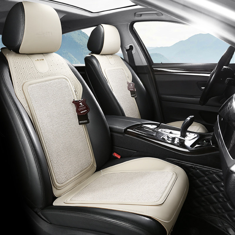 2022 new Four Seasons General Motors seat cushion pure linen car seat cushion saddle small brute waist cushion Nile brand