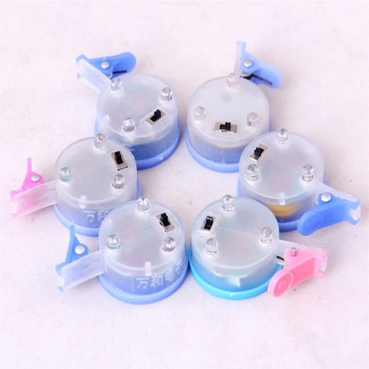 Luminous kite accessories Kite line lights led luminous lights Flash luminous kite lights 3 heads 6 heads with battery