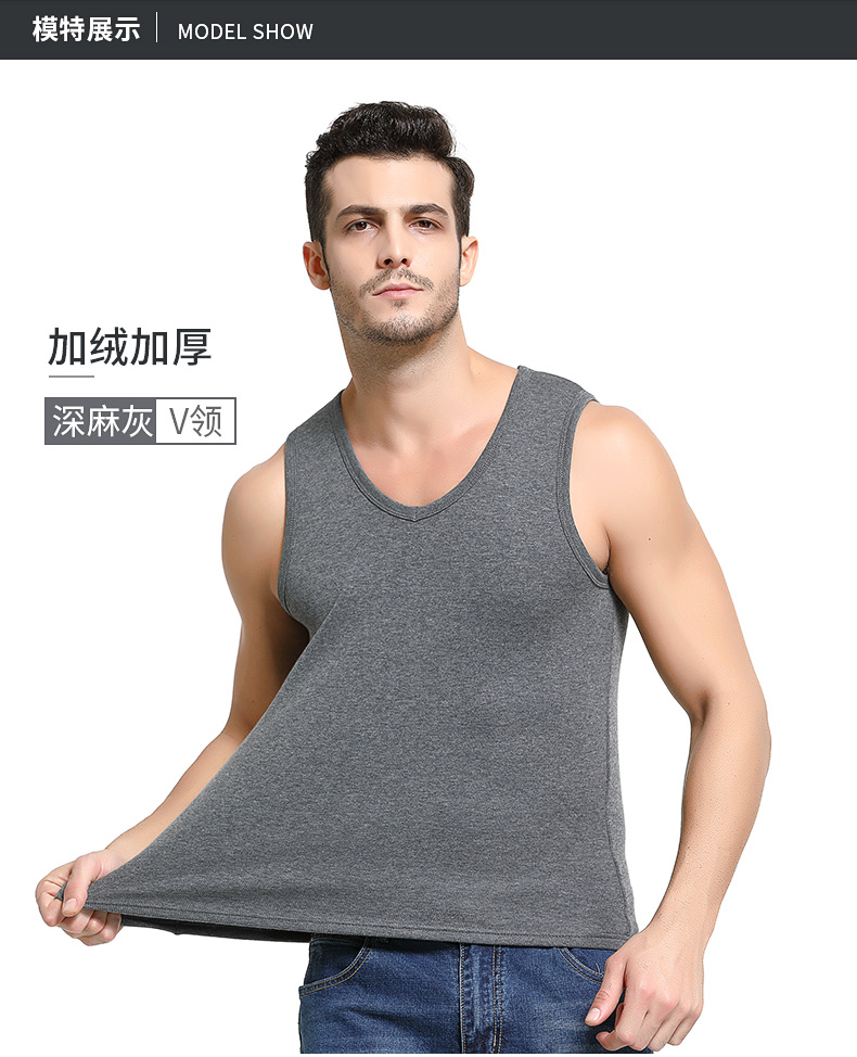Nam cực ấm áo vest nam dày cộng với quần áo nhung kích thước lớn đáy quần cotton đồ lót mùa đông bó sát vest áo thun nữ dài tay nữ đẹp