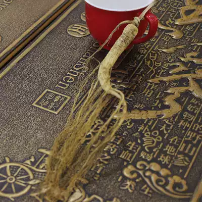 Northeast Changbai Mountain specialties Laoshan ginseng ginseng moving ginseng ginseng Jilin forest ginseng soup soak wine buy two get one free