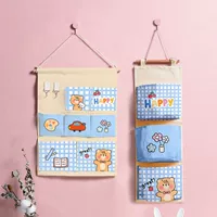 ? Утолщенное специальное сочетание (7 карманов, голубая сетчатая медведь+3 карманная синяя сетка медведь)