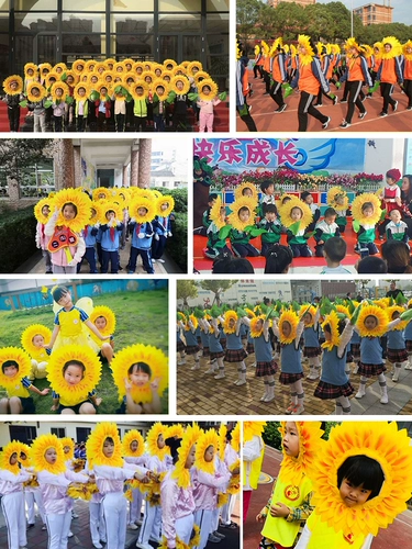 Аксессуар для волос на солнечной энергии, шлем