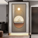 Hyundai Simple Decorative Decorative Painting Вертикальная версия входного коридора, проходная живопись, атмосфера северной легкой роскошной оленей абстрактной роскошной олень