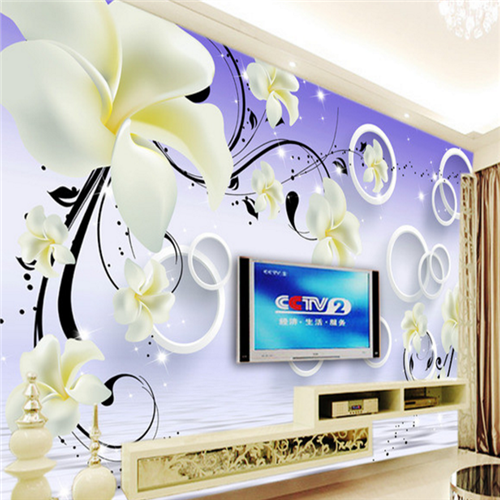 Customized TV Background Wall Living Room Sofa Eu Style Brief 3D tiles Painted Marble Crystalized Stone Wall Brick