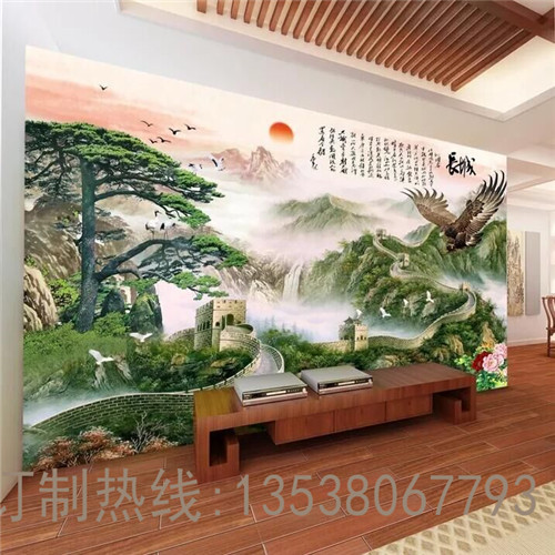 Customize TV Background Wall tiles 3D Cubist modern minimalist Living room 5D Film and TV Squash Wall Brick Mural Grand Exhibition Macro