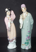 Fengxi Art Porcelain Characters Porcelain Opera Characters Porcelain Plastic Ornaments West Chamber Home Ornaments Collection