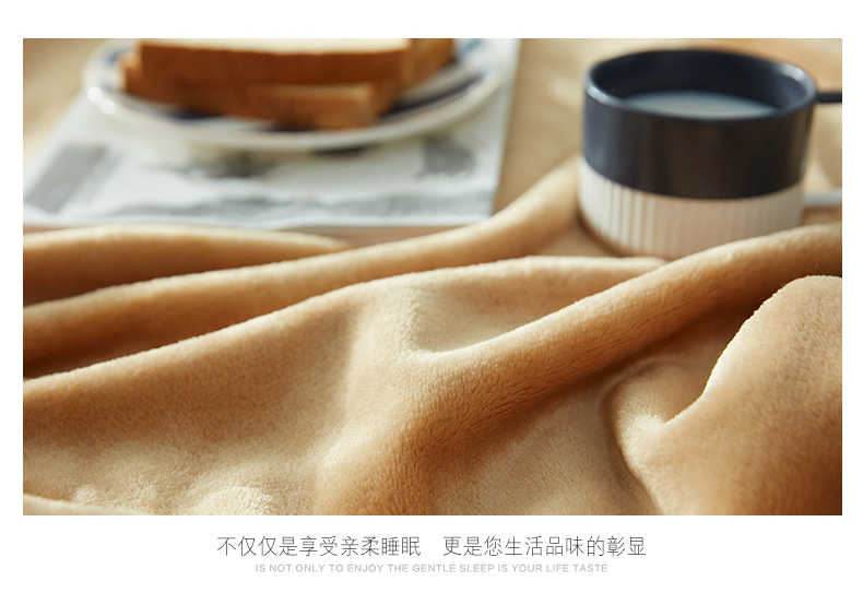 Lufthansa màu tím chăn mền chăn dày tấm flannel ấm đơn hoặc kép giải trí chăn lông cừu hô chăn - Ném / Chăn chăn lông cừu nanjiren