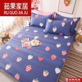 Хлопковая детская простыня, мультяшное покрывало, защитный чехол, 1.8м