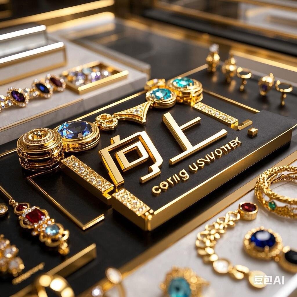向上首饰品的LOGO