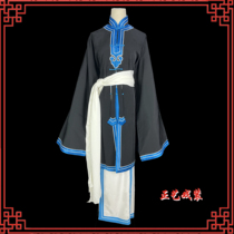 Zhengyi opera drama fringed Tsing Yi pleats Peking Opera drama Tsing Yi female draped pleats plain green clothes trimmed Tsing Yi draped Tsing Yi draped Tsing Yi draped Tsing Yi Phi T