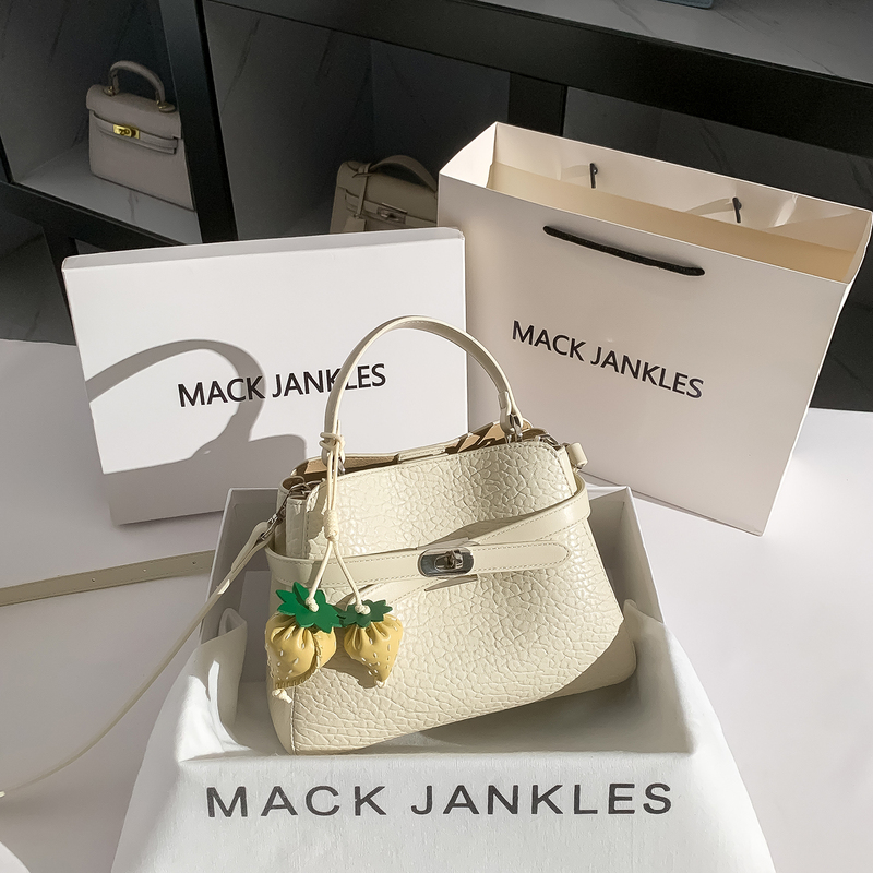 Mack Jankles Genuine Leather Super Popular High-End Kelly Bag for Women 2026 New Summer Handbag and Crossbody Bag Mack Jankles Genuine Leather Super Popular High-End Kelly Bag for Women 2026 New Summer Handbag and Crossbody Bag
