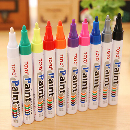 East Ocean SA-101 East Ocean Paint Pen Paint Pen White Paint Pen White Paint Pen Supplement Lacquer Pen to Pen-Taobao