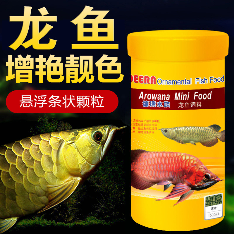 Dragon Feed Silver Dragon Feed Feed Fish Food for Red Dragon Fish Coloring and Increasing Fish Food