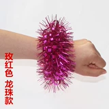 Колокольчик, цветок на запястье, блестки для ногтей, механический браслет для раннего возраста