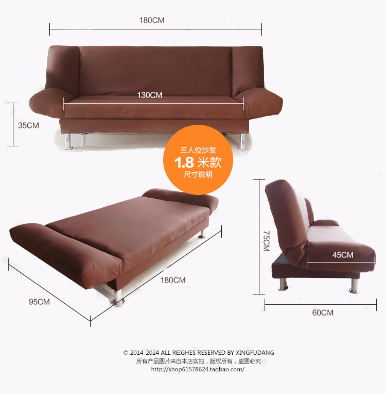 Đơn giản nhỏ sofa sofa căn hộ gấp nhỏ ba ghế sofa vải sofa phòng khách sofa giường mui trần - Ghế sô pha ghế sofa đẹp hiện đại