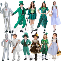 The Wizard of Oz costume children adult Irish fairy cos parent-child costume Dorothy costume drama performance