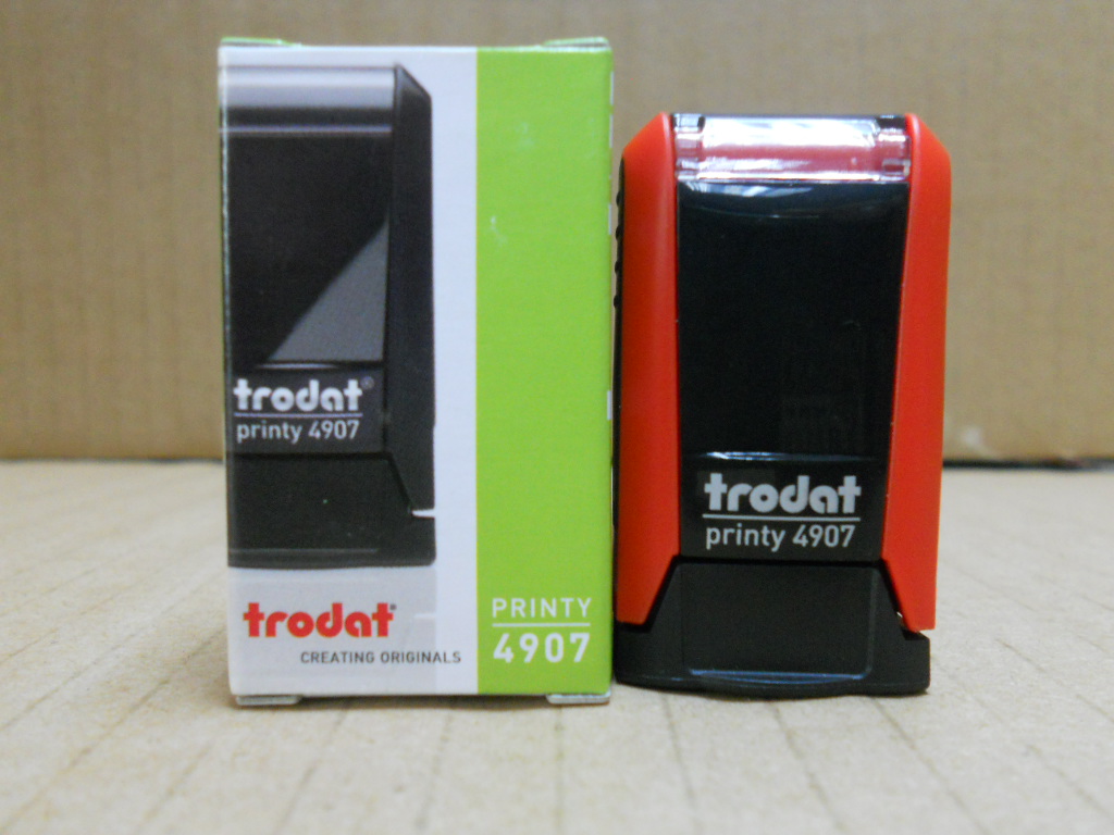 Zhuda seal Trodat printy 4907 Back to ink print 13X6MM People name Chapter Material Wholesale