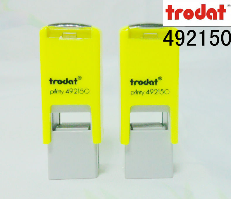 Trodat seal printy 492150 Back inked digital letter combination seal word grain seal