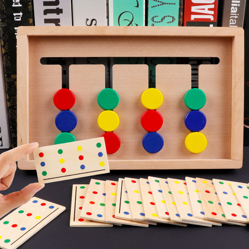 Children's logical thinking Train your baby to teach the jigsaw puzzle Brain Toys Puzzle development for 2 female boys over 3 years old