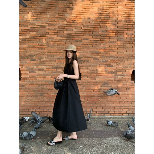 Платье без рукавов без рукавов, делается под заказ, французский стиль, изысканный стиль