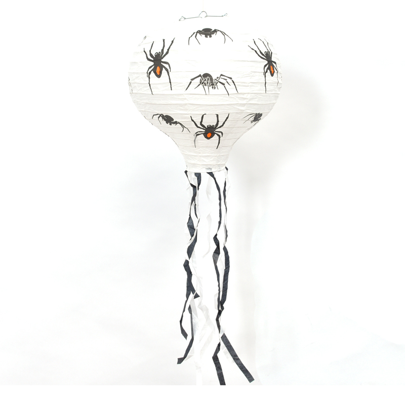Trang trí Halloween với Pumpkin Hot Air Balloon Paper Lantern Bar Arrangement Mall Treo Đạo cụ - Sản phẩm Đảng / Magic / Hiệu suất bộ đồ hóa trang halloween