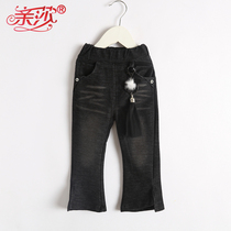 Spring new girl baby girl Jeans Long Pants Children Casual Pants Baby Boy Cotton Pants Fashion Long Pants