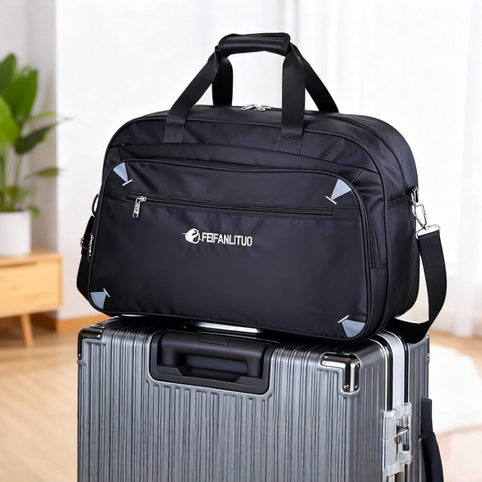 Сумка-портфель для путешествий очень большой вместимости для мужчин, дорожная сумка для хранения одежды, большая сумка на 60 литров, ткань Оксфорд