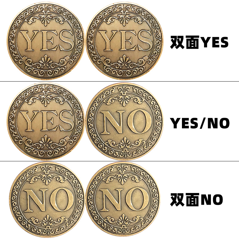 Decision-Making Coin Magic Coin Collection Wishing Luck Commemorative Coin Yes Good Luck Antique Bronze Three-Dimensional Relief No Decision-Making Coin Magic Coin Collection Wishing Luck Commemorative Coin Yes Good Luck Antique Bronze Three-Dimensional Relief No