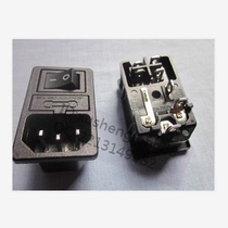 Three-in-one fuse socket JR-101-1FR Taiwan JEC power outlet card 1 5mm with ship type switch