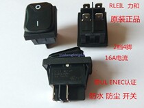 Import RL2 waterproof oil and dustproof switch KCD4 ship type rebound reset current 16A battery car gas car
