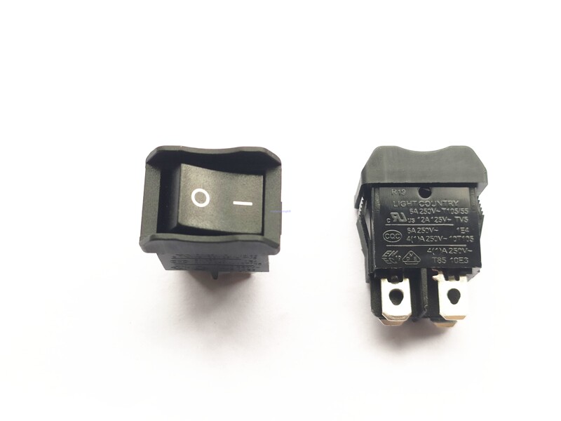 R19 High-End Board-Type Rocker Switch Lightcountry Anti-Misoperation Switch Server Switch 2-Position 4-Pin