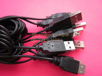 USB mouse keyboard cable USB full copper cable Keyboard universal cable thick OD3 2MM cable four-core length 1 5 meters