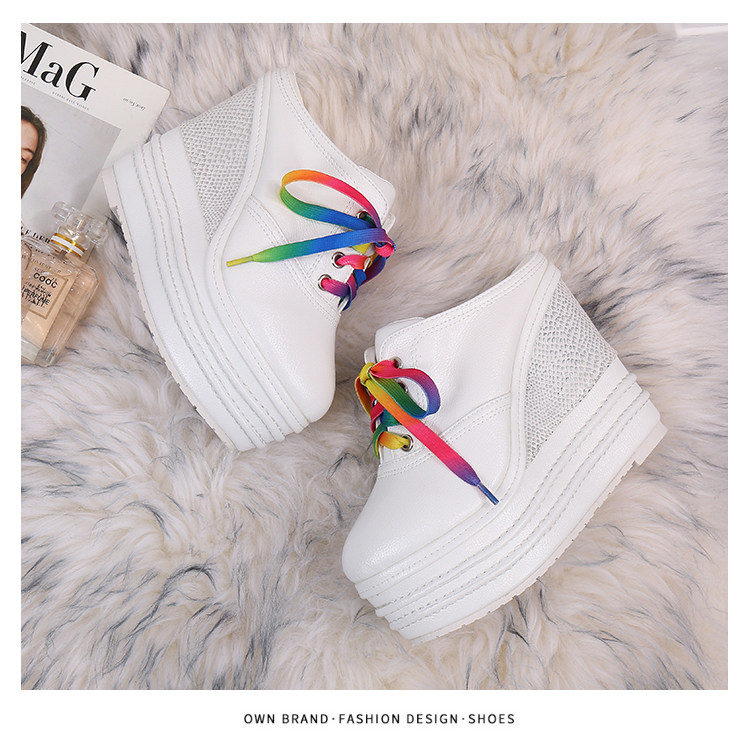 Giày cao gót đế xuồng platform siêu cao 15 cm cho nữ dáng nhỏ — Trắng 12cm, Trắng 15cm, Đen 12cm, Đen 15cm chi tiết 40