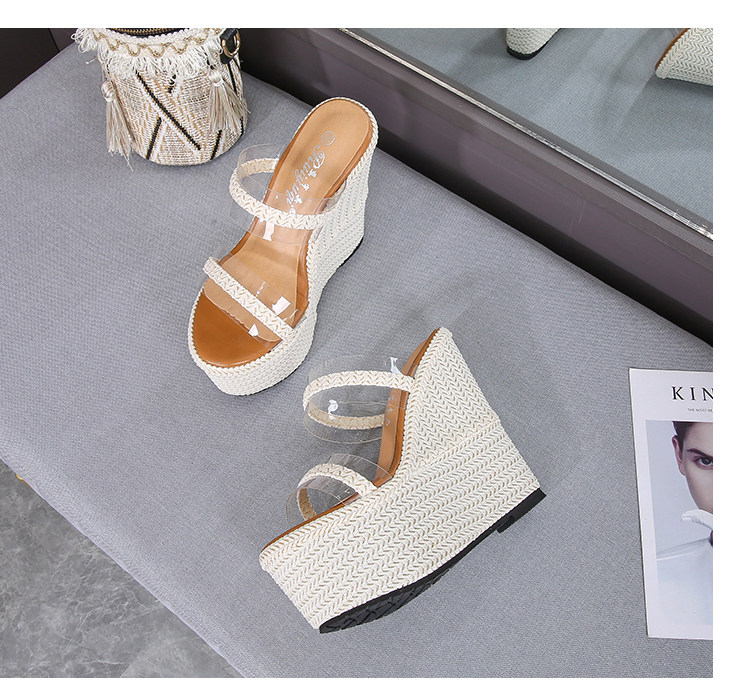 Sandal cao gót nữ đế xuồng mũi hở gót 16 cm phong cách Hàn Quốc — Màu trắng nhạt 12cm, Màu trắng nhạt 15cm, Trắng nhạt 10cm chi tiết 17