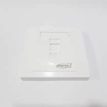 Amphingli Office Hotel Home Socket Interface Landline Phone Crystal Head Network Module Single Port Panel